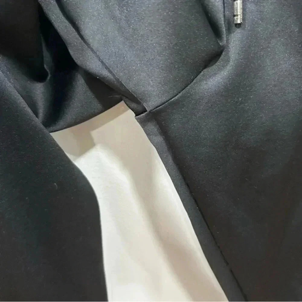 Sundry black jogger pants with white stripes on side 2 - Picture 6 of 10